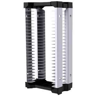 PS5正版游戏碟架ps4游戏碟盒收纳架Xbox直立桌面游戏光盘架叠加摆放switch碟盒展示架NS游戏光盘收纳盒收纳箱