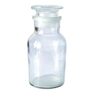 拔罐专用广口瓶磨砂瓶125ml消毒玻璃瓶酒精瓶试剂瓶药棉美容院