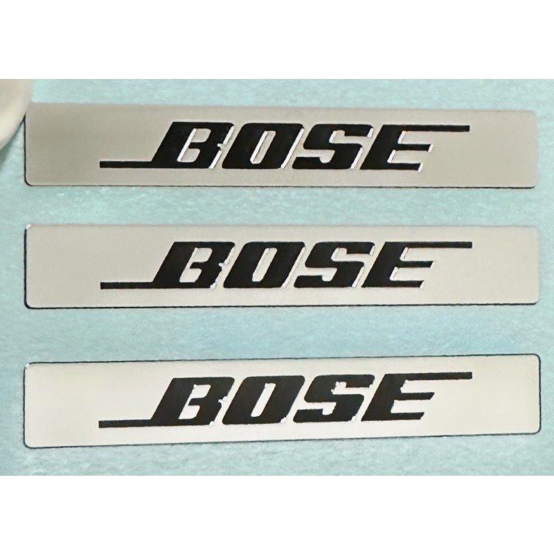 喇叭金属贴bose笔记本电脑汽车音响logo金属标贴改装遮挡标牌贴纸