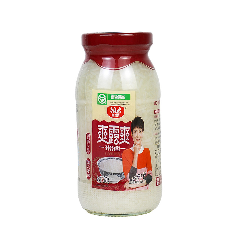 爽露爽米酒360g甜糯酒酿醪糟米酒