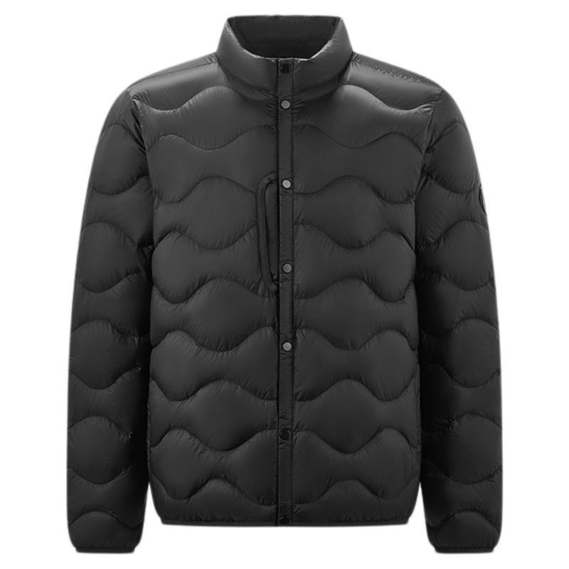 森马鹅绒服轻薄内胆立领羽绒服男