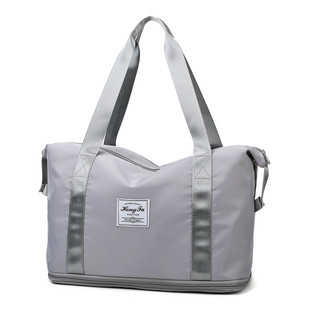 轻便行李收纳袋出差便携伸缩旅行包男女手提短途外出旅游包大容量