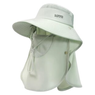 2026新款全方位防晒帽女防紫外线夏遮阳面罩护颈一体骑行太阳帽子