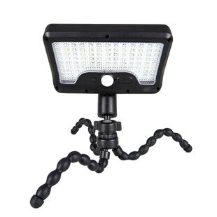 2026新款太阳能照明灯户外庭院人体感应夹子灯院子阳台超亮壁挂灯