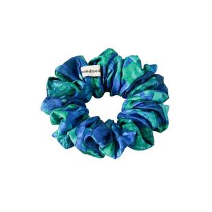 法式晕染油画小肠发圈头绳女高级感皮套头花手工设计高弹耐用发绳