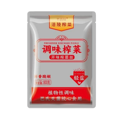 涪陵榨菜整箱平西坝调味榨菜丝