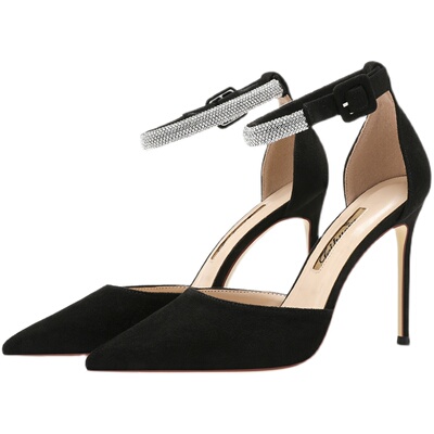 包头春季浅口小码一字扣带扣带