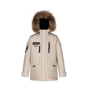 【新品】美力城羽绒服男情侣款25年冬户外保暖工装鹅绒外套女188