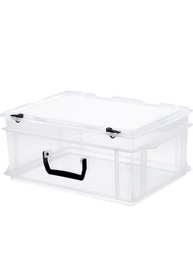 透明手提式收纳箱18L正品JEKO