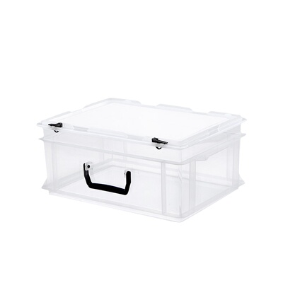 透明手提式收纳箱18L正品JEKO