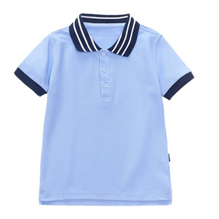 重庆江北新村国奥小学夏季短袖POLO衫学生校服冬装枣红棒球服套装