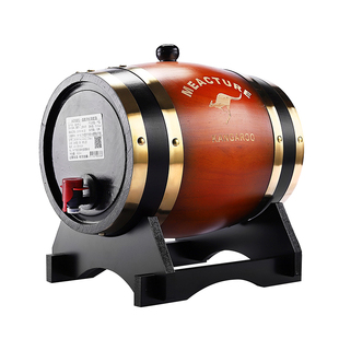 5L澳洲进口礼盒红酒米爵袋鼠橡木桶干红葡萄酒10斤装大瓶送礼红酒