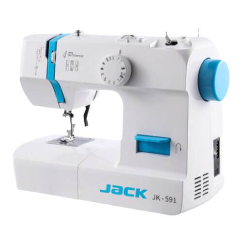 杰克jack官方旗舰591家用缝纫机入门电动多功能新款小型衣车台式