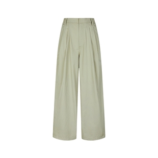 【迅系列】LESS夏工装棉质阔腿宽松简约舒适休闲裤子女2P5E11020