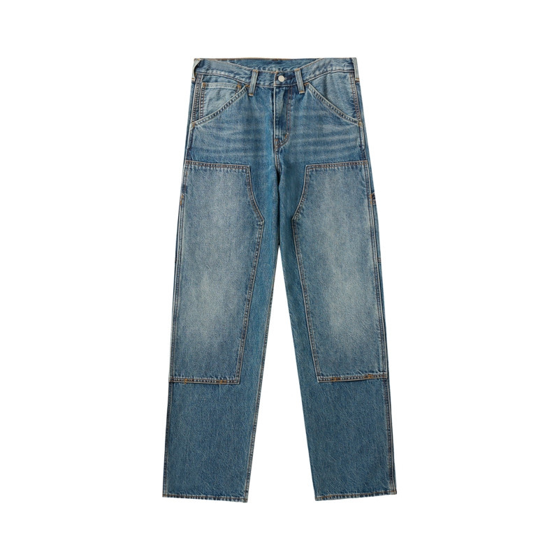 Levi's李维斯男士美式复古565宽松直筒休闲水洗工装伐木裤牛仔裤