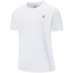 特步速干短袖男春季新款冰丝运动T恤健身上衣女官方旗舰店正品