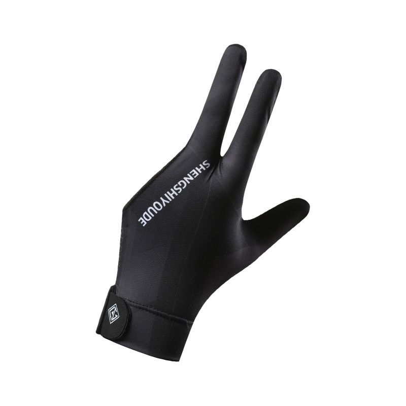 台球比赛专用手套三指左手全指台球室专用高级桌球用耐磨防滑触屏