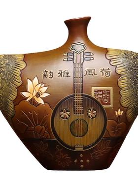 中式复古陶瓷客厅家居玄关展示隔断柜博古架小摆件办公室装饰品