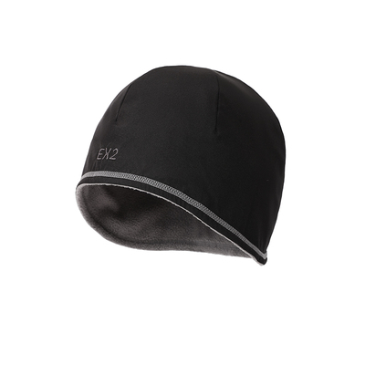 伊海诗双面戴护耳抓绒帽子