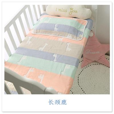 A类纯棉加厚宝宝新生儿床单吸汗透气幼儿园无荧光春夏秋冬季婴儿