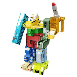 新疆包邮数字字母变形玩具礼盒26字母变形教室儿童机器人合体礼物