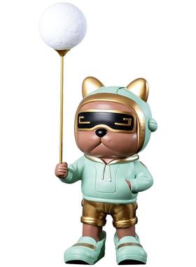 Saree/莎芮科技犬床头柜台灯