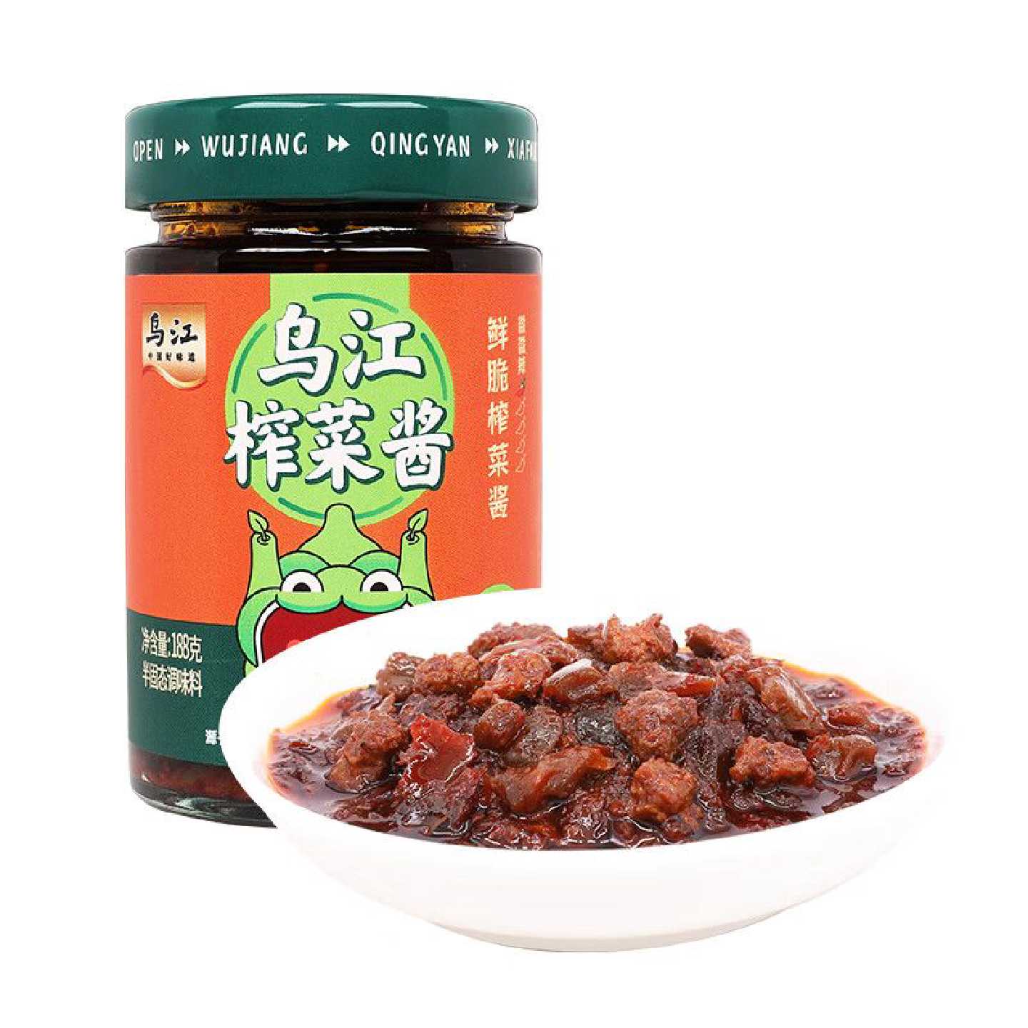 乌江轻盐榨菜酱下饭拌面佐餐酱牛肉榨菜酱