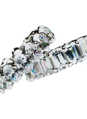 新款现货蛋形排戒情侣款戒指