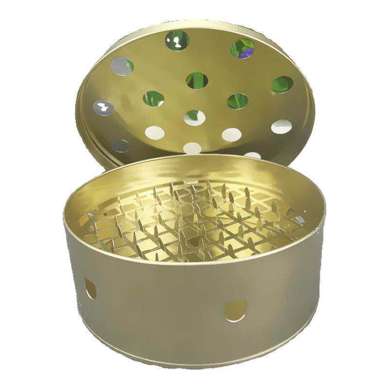 蚊香盘加大加深蚊香盒家用带盖防火接灰盘支架 户外野钓驱蚊神器