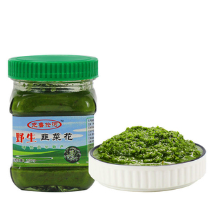 批发克鲁伦河草原纯野生韭菜花酱内蒙呼伦贝尔特产火锅涮羊肉蘸料