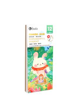 千奕儿童涂鸦绘本自带颜料图画