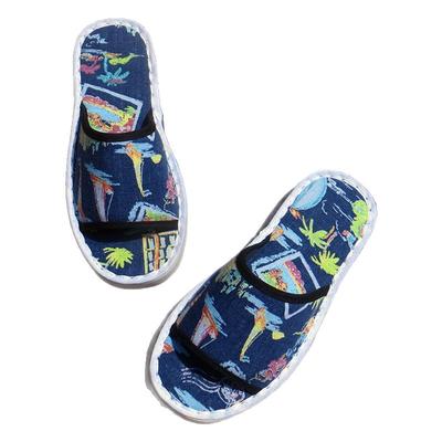 男女儿童棉布拖鞋家居手工防滑