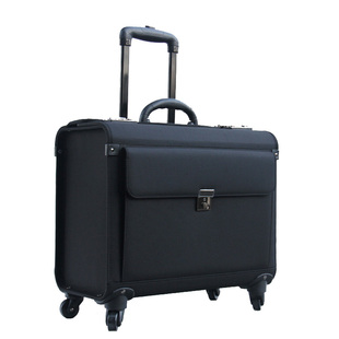 牛津布万向轮空姐拉杆箱机长专用密码登机箱18寸旅行箱轻便行李箱