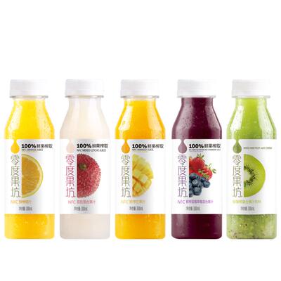 零度鲜榨荔枝味鲜爽冰饮nfc果汁