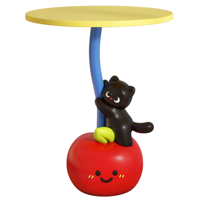 初见创意卡通沙发边几多巴胺桌子