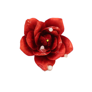 SORO苏绒【露水情缘】原创设计非遗绒花戒指时尚简约优雅女式指环