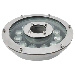 led喷泉灯水底灯DMX512七彩中孔水下射灯水池水景灯旱喷灯涌泉灯