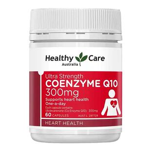 Healthy Care高浓度辅酶Q10软胶囊人保护心脏中老年泛醇进口正品