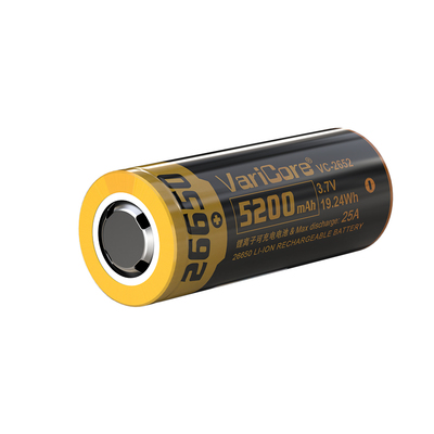 VariCore26650锂电池5200mAh