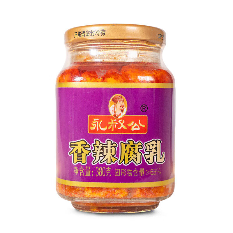 永叔公香辣豆腐乳380g