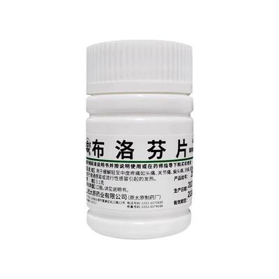 【难老泉】布洛芬片100mg*100片/盒痛经牙痛偏头痛头痛发热