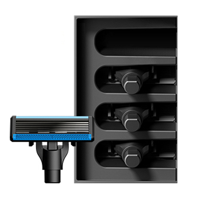 焕醒手动剃须刀刀头唤醒刀头6+1层刀片4支装唤醒刮胡刀刀头剃须泡