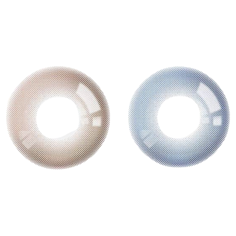 【依克多因】美瞳日抛10片装高含水素颜自然水漾波波近视隐形眼镜