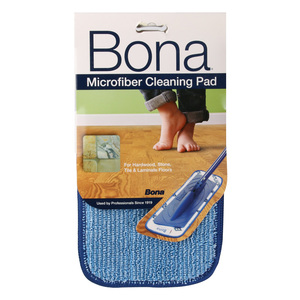 Bona博纳喷水拖布平板拖把替换垫吸水墩布头除尘布超细纤维清洁垫