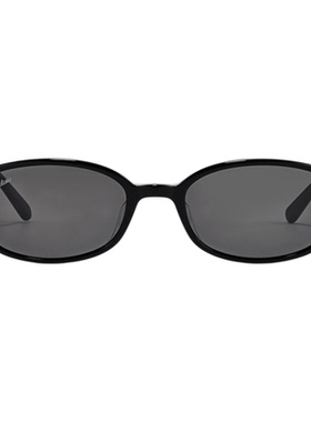 Fakeme 2025时尚质感轻奢椭圆框太阳镜女中性百搭ins风 saint