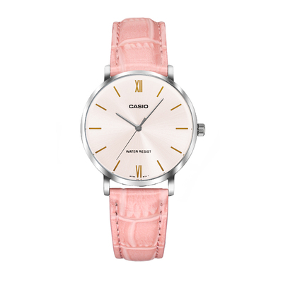 casio卡西欧手表女石英指针防水