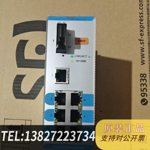 原装正品TSC卓越工业以太网交换机Carat1008FC一光七电接现货议价