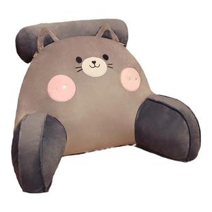 床头软包靠枕大靠背沙发抱枕靠垫宿舍学生枕头床上看书床靠护腰垫