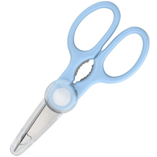 宝宝辅食剪刀婴儿食用专用吃饭儿童食物不锈钢可剪肉正畸食品级