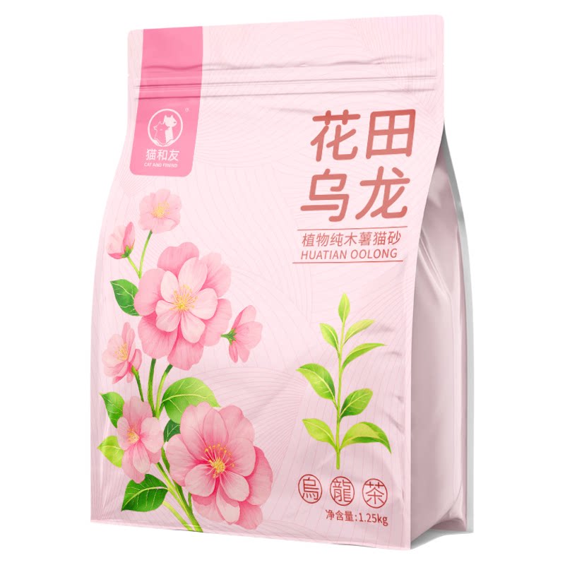 除臭近无尘不粘底猫沙防臭结团
